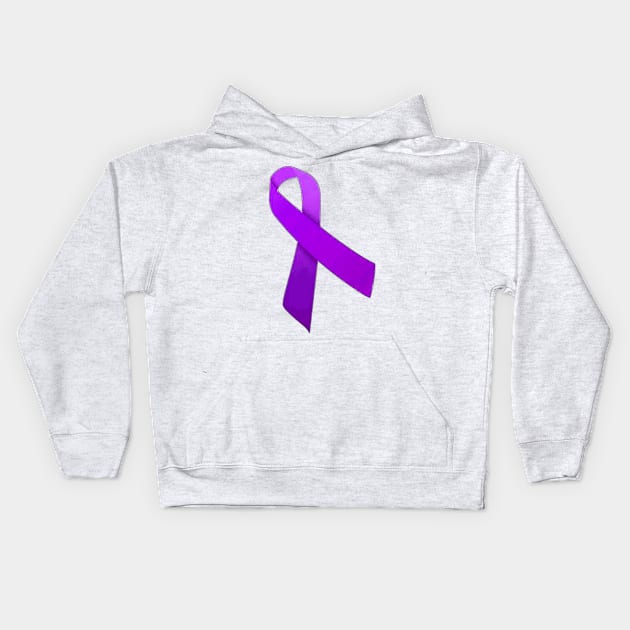 awareness ribbon Kids Hoodie by ZoeBaruch